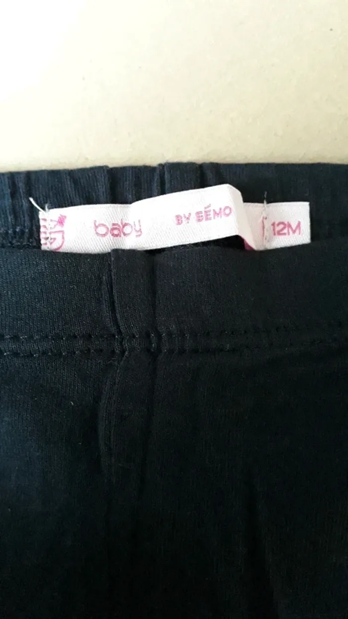 Lot de 2 Leggings 12 Mois - photo numéro 5