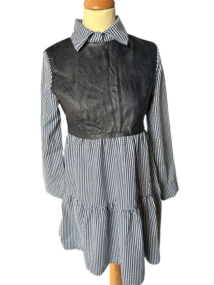 Robe Vichy noir