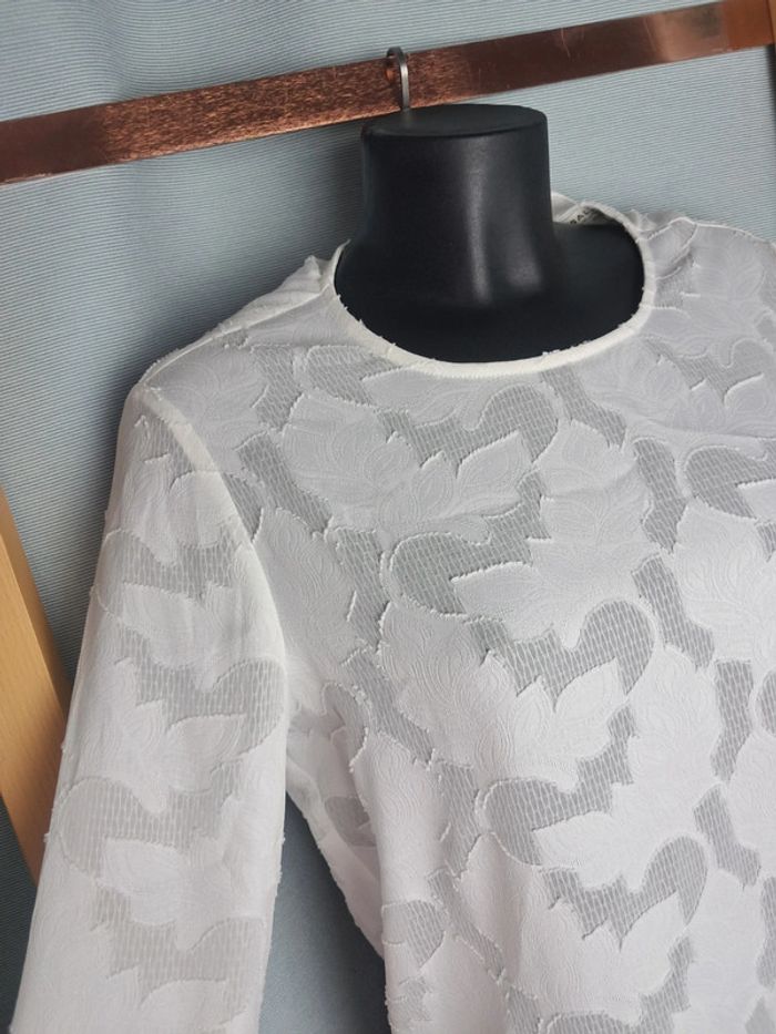 Balzac blouse blanche été T.36/38 neuve - photo numéro 3