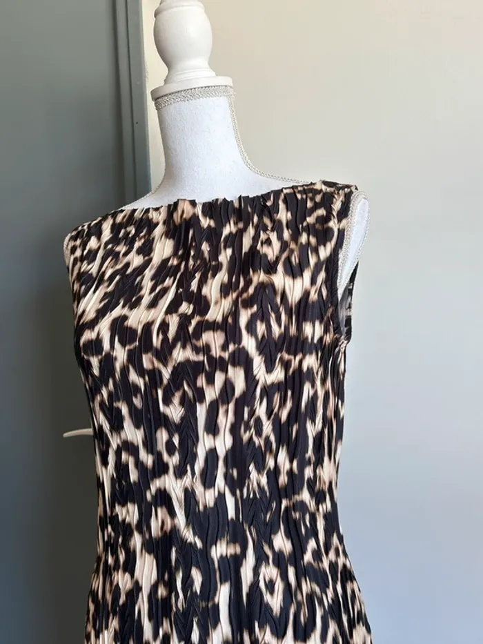 Robe léopard topshop T36-38 - photo numéro 2