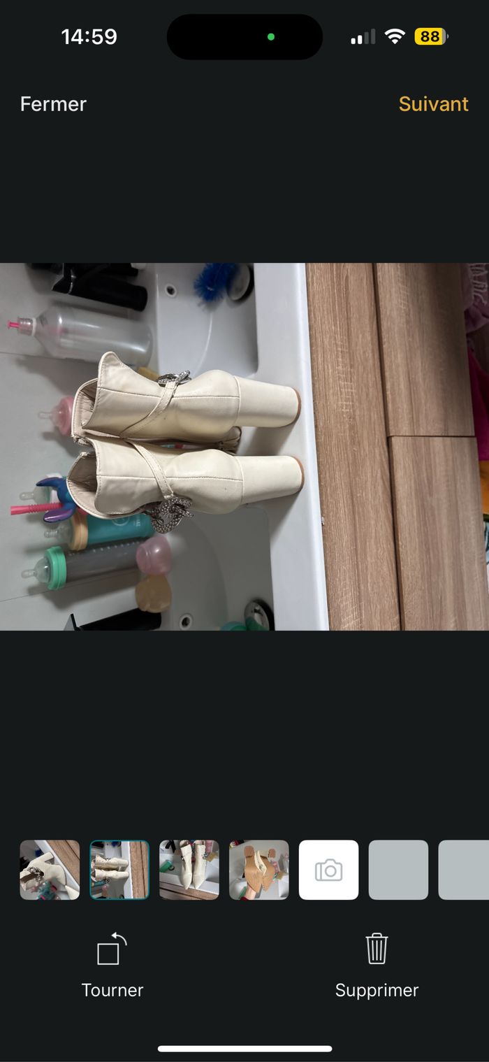 Bottine à talon