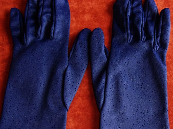 Très belle paire de gants - marine - photo numéro 3