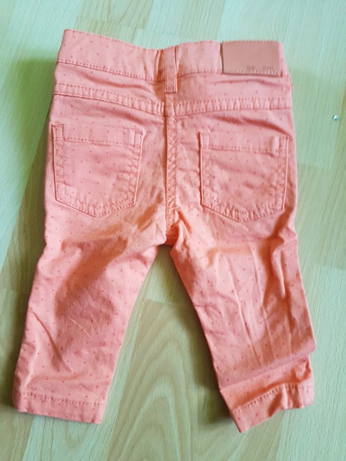 Pantalon DPAM 3 mois bébé fille - photo numéro 2