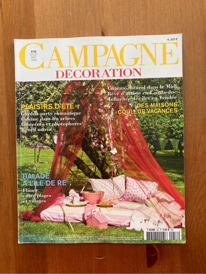 Lot 2 magazines Campagne décoration - photo numéro 2