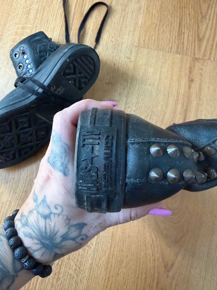 Converses noir t36 - photo numéro 3