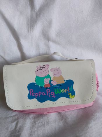 Trousse deux compartiments Peppa pig