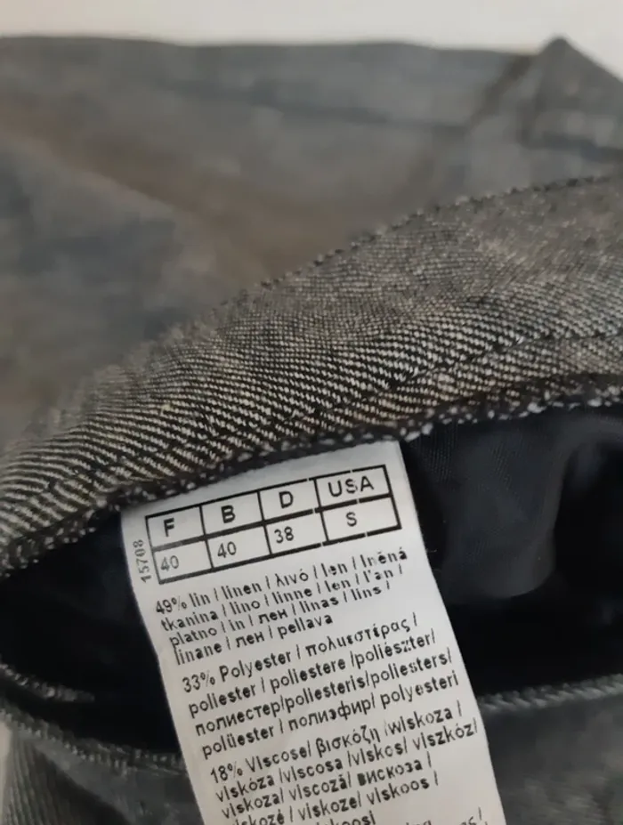 Pantalon large gris Inspirations T40 - photo numéro 6