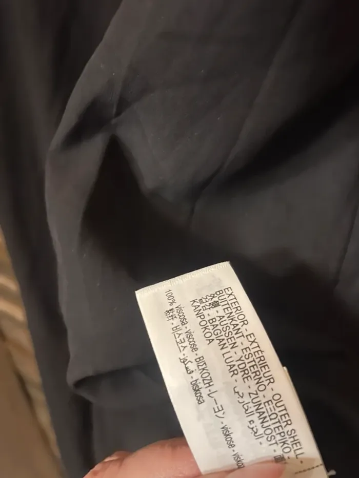 Belle robe noire, longue taille XL, Zara - photo numéro 5