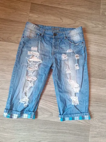 Short bermuda destroy homme