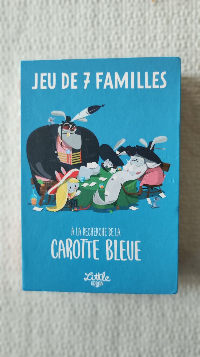 Jeu de 7 familles : à la recherche de la carotte bleue - photo numéro 3