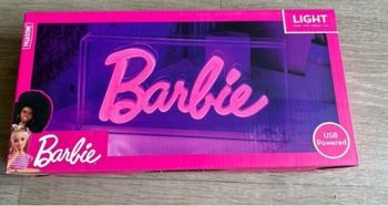 Barbie logo led néon