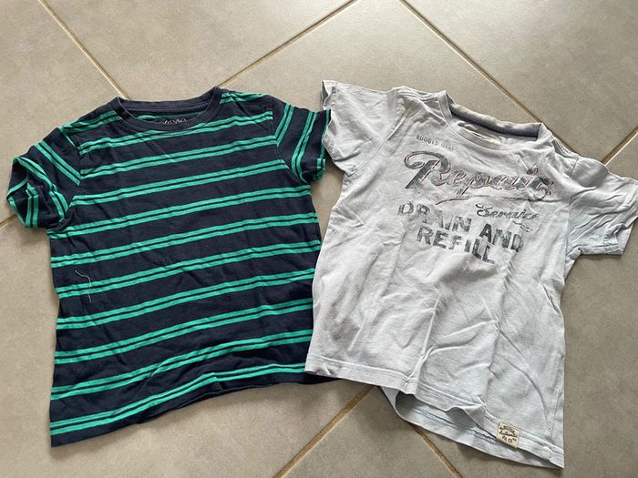2 tee shirt 4 ans