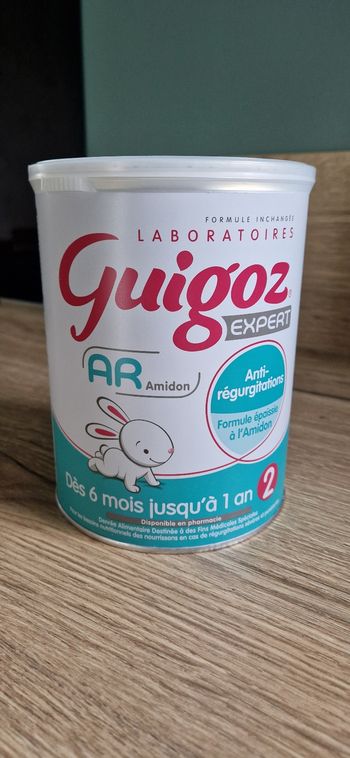 Lait Guigoz AR 2ème age