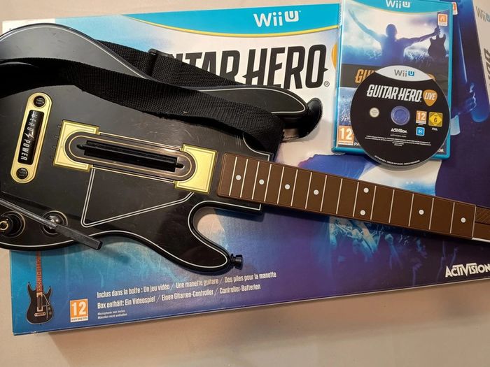 Jeu nintendo Wii U Guitar hero live