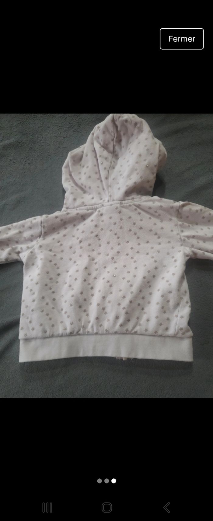 Gilet à capuche fille 18 mois - photo numéro 3