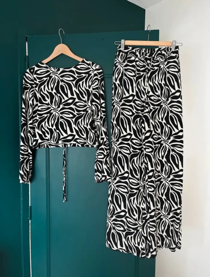 Ensemble pantalon fluide