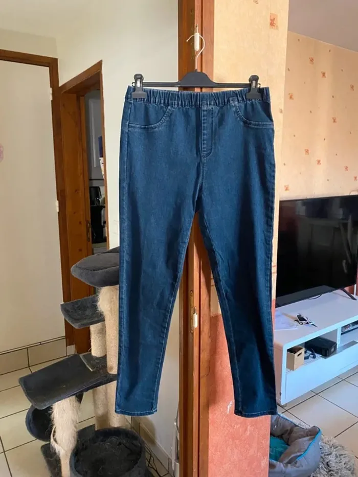 Jean bleu femme KIABI – Taille XL – Très bon état & ultra confortable 💙 - photo numéro 2