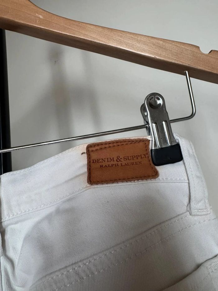 Jean blanc super Skinny w 28 l 32 Ralph Lauren - photo numéro 7