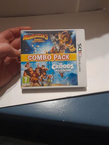 Madagascar 3 et les Croods combo pack Nintendo 3DS