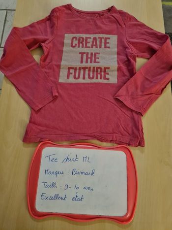 Tee shrit create the futur