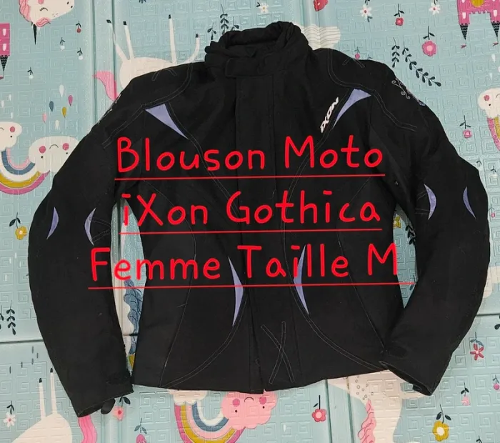 Urgent : Blouson Moto femme ixon gothica Taille M