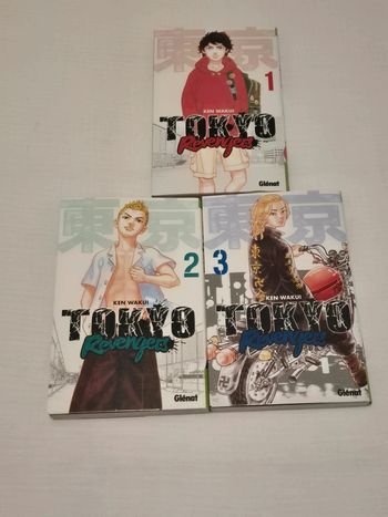 Lot de 3 mangas Tokyo Revengers