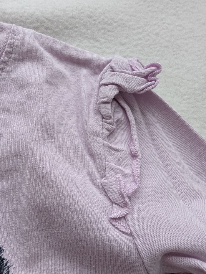 Tshirt ML lilas ourson - 4A - Lulu Castagnette - photo numéro 6