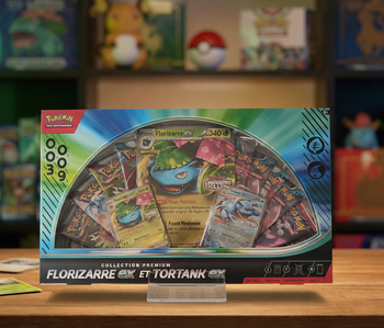 Coffret Pokémon Premium Florizarre ex Tortank ex - Neuf & Scellé