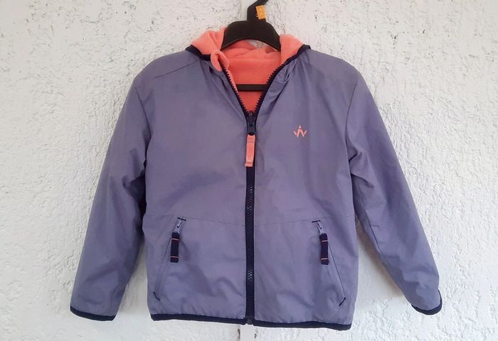 Veste coupe vent réversible