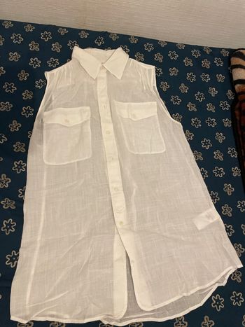 Débardeur en chemise