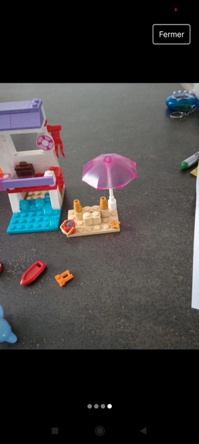 Lego poste de sauvetage et dauphin - photo numéro 4