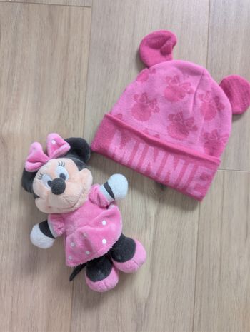 Bonnet+ peluche Minnie 