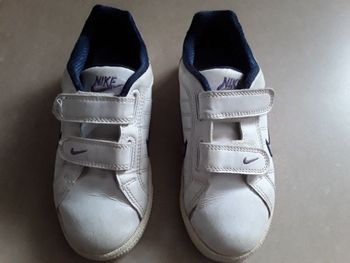 Tennis blanches fille 30 NIKE TBE