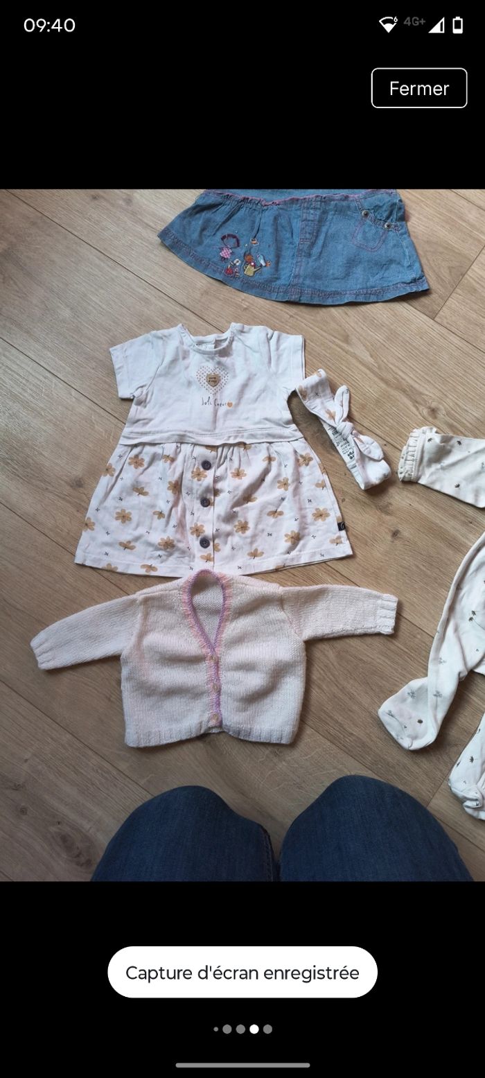 Lot vêtements bébé fille taille 3 mois - photo numéro 9