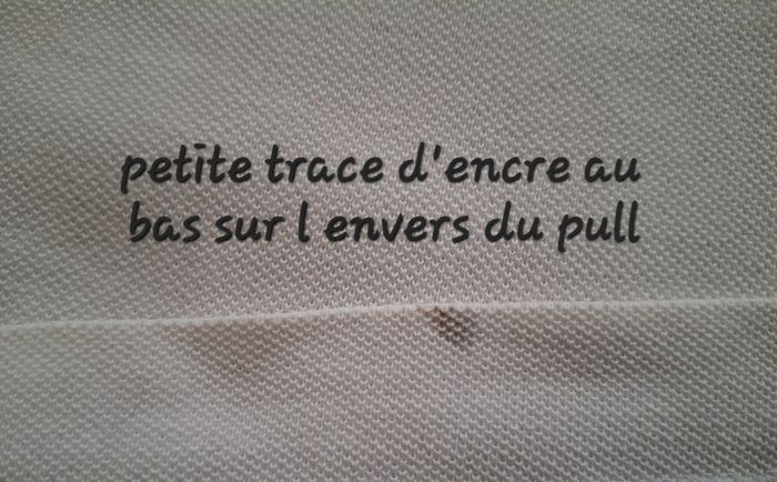 Polo blanc tm - photo numéro 7