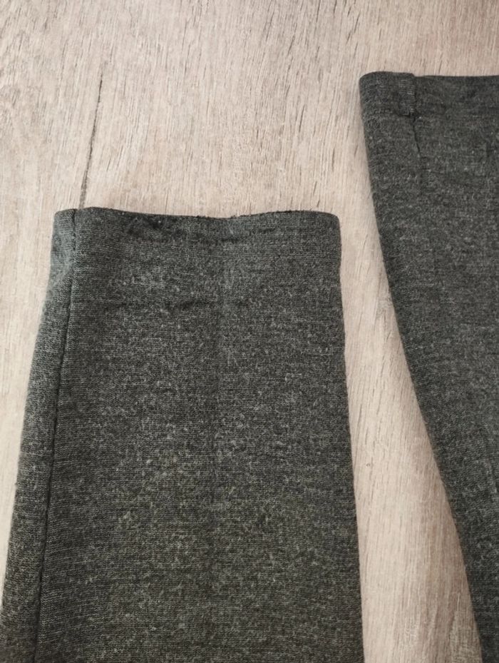 Pantalon jogging moulant Morgan gris foncé taille XS - photo numéro 8