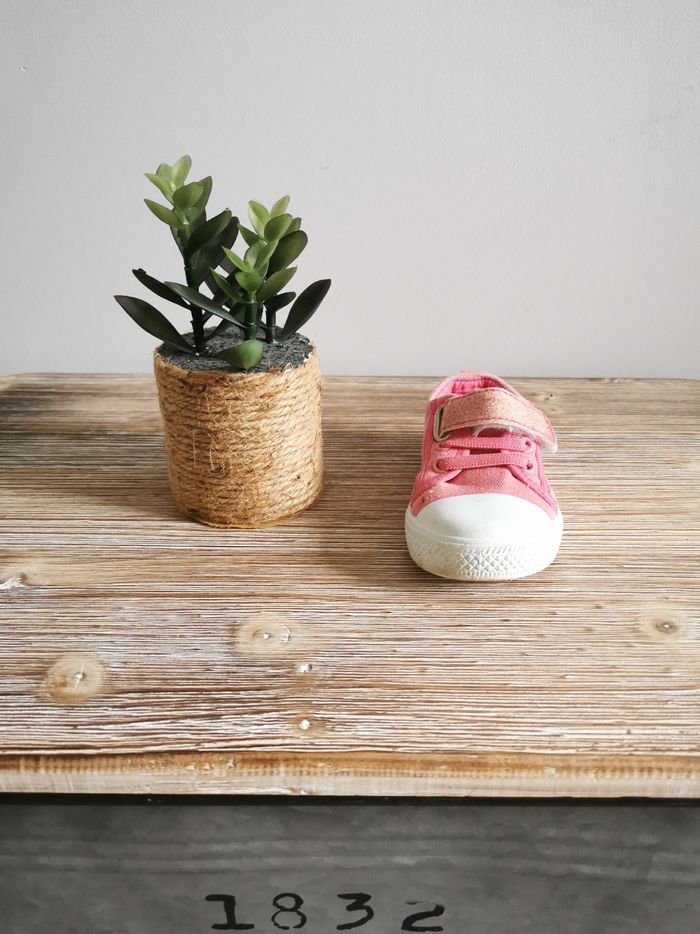 Tennis rose en toile Boîte à Malices Pointure 21 - photo numéro 7