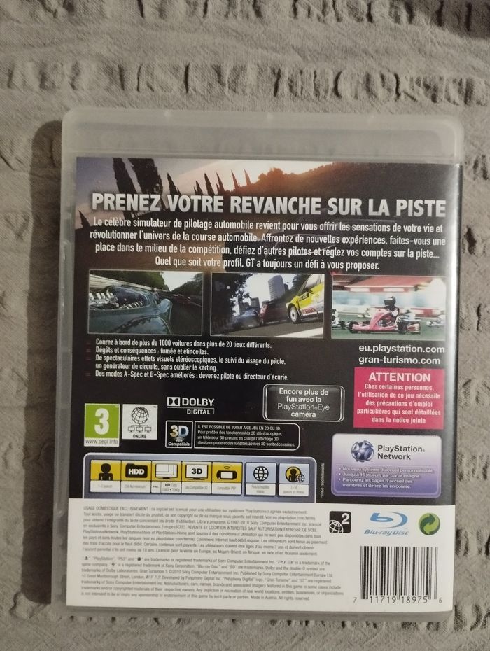 Gran turismo 5 PS3 complet - photo numéro 3