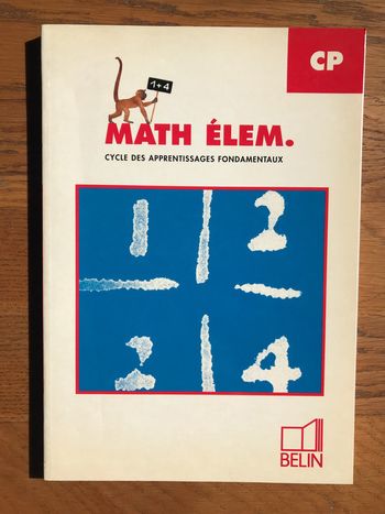 Maths Elem fichier de l’élève CP