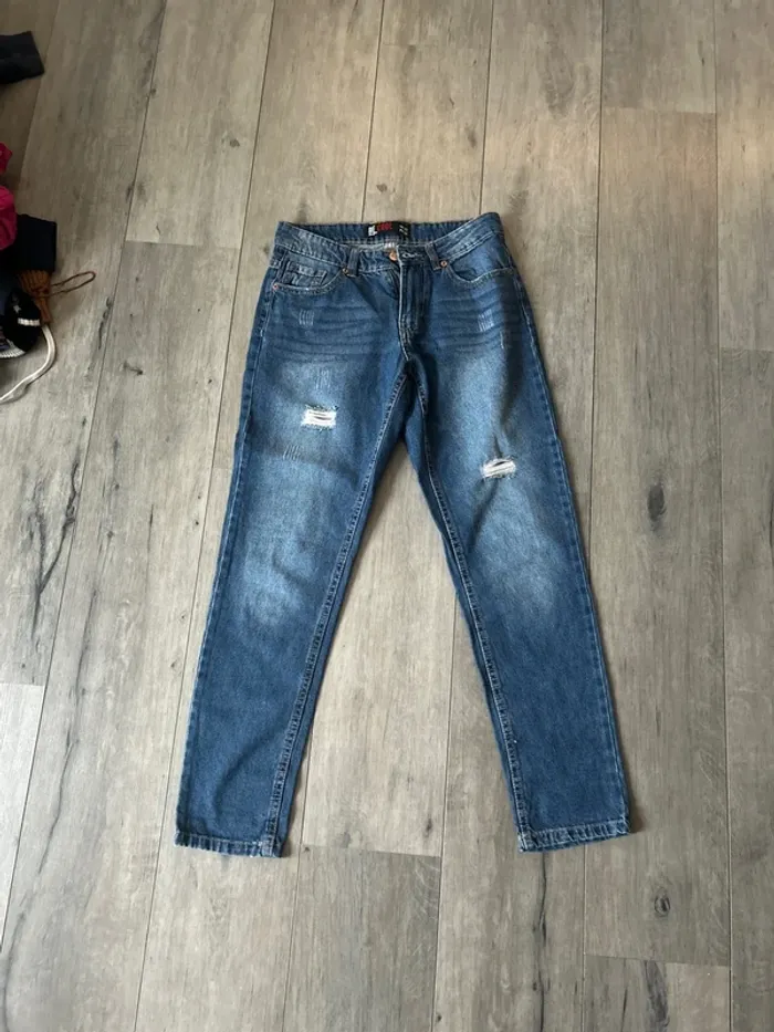 Jeans taille haute