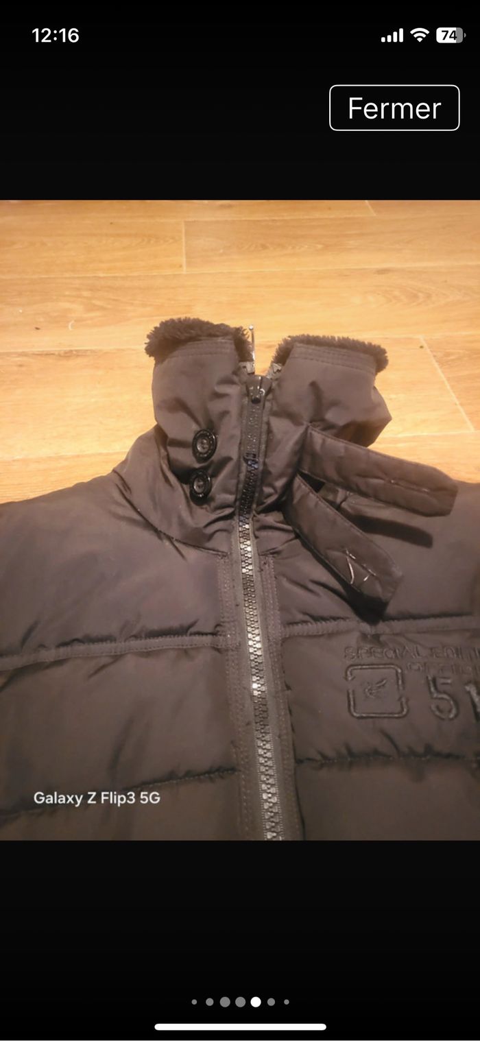 Doudoune col montant taille S garçon ou homme - photo numéro 4