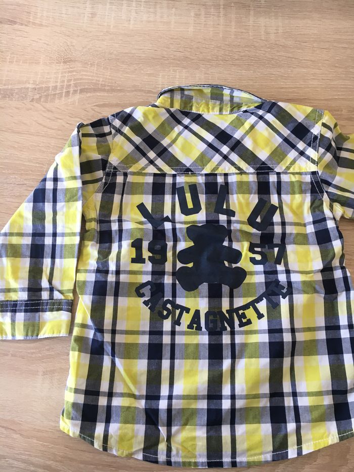 Chemise jaune Lulu Castagnette - photo numéro 4