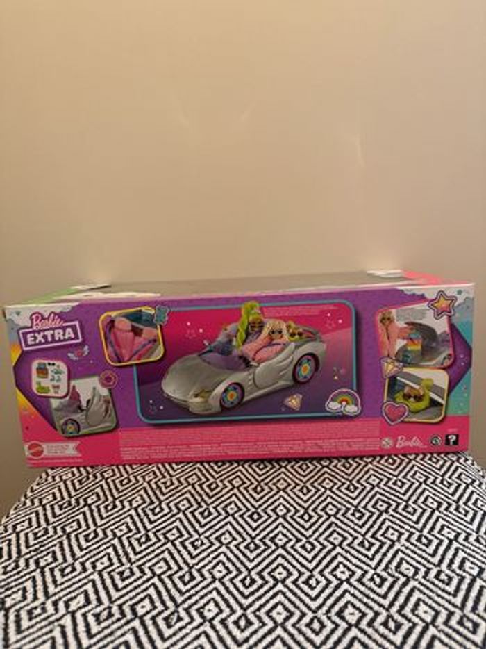 Mattel - Barbie - Cabriolet Barbie Extra, Voiture De Poupée - photo numéro 2