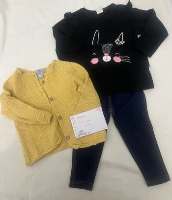 Ensemble fille 12 mois