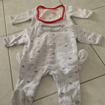 Lot de 2 pyjamas brioche