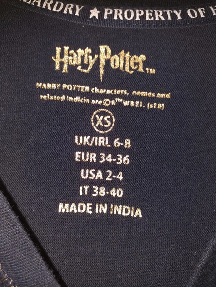 Tshirt XS Harry Potter - photo numéro 3