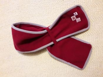 🧣 Superbe écharpe enfant rouge (89,5 cm) 🧣