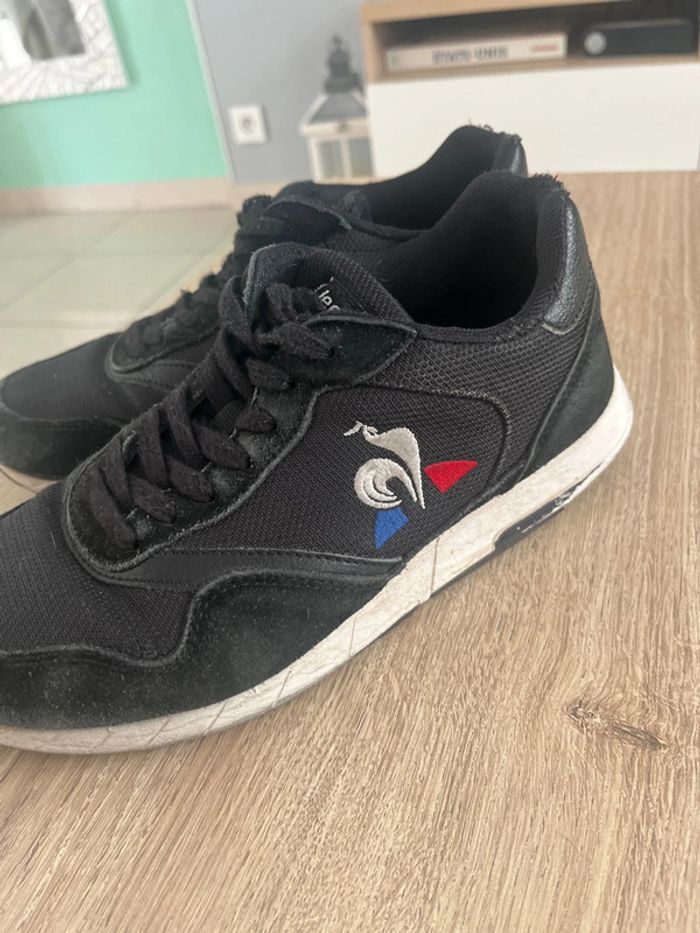 Paire de basket le coq sportif taille 39 état satisfaisant - photo numéro 4
