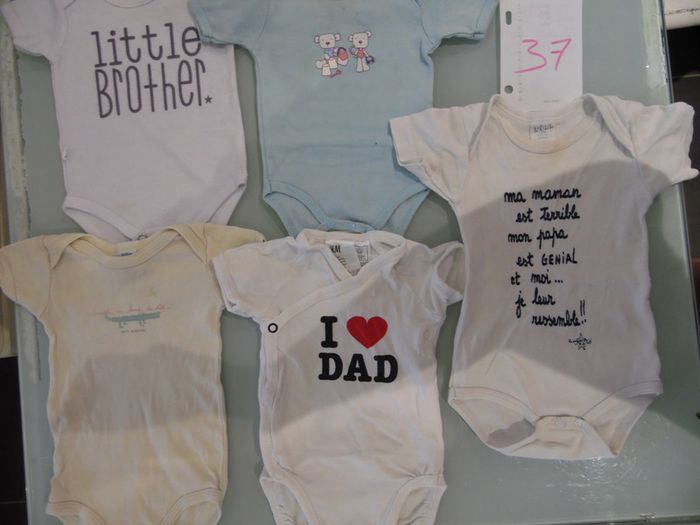 lots de 5 bodies manche courte - photo numéro 2