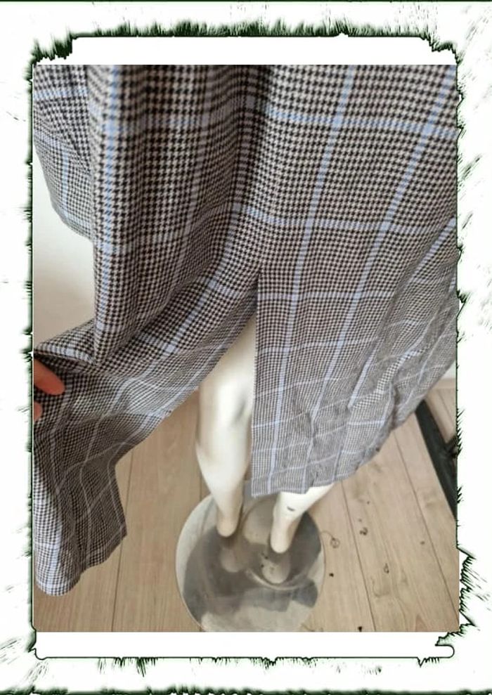 Manteau long zara carreaux - photo numéro 6